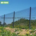 3D V Bending Curved Welded Wire Mesh Fencing